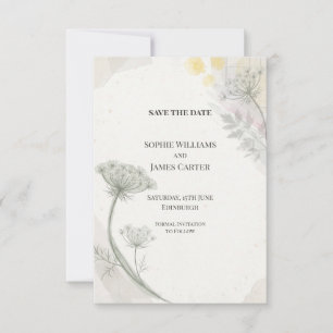 Heritage Meadow Queen Anne's Lace Save The Date