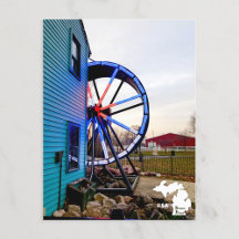 Heritage Park Water Mill with Logo