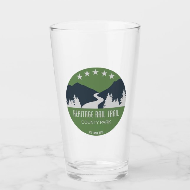 Heritage Rail Trail County Park Glass (Front)