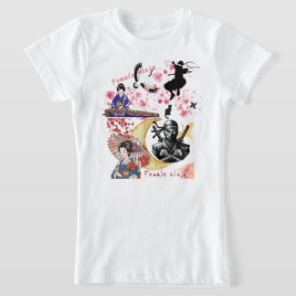 Heritage Stealth: Vintage Kunoichi Graphic Tee