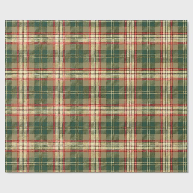 Heritage Tartan Wrapping Paper (Flat)