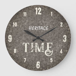 Heritage Time Vintage Large Clock