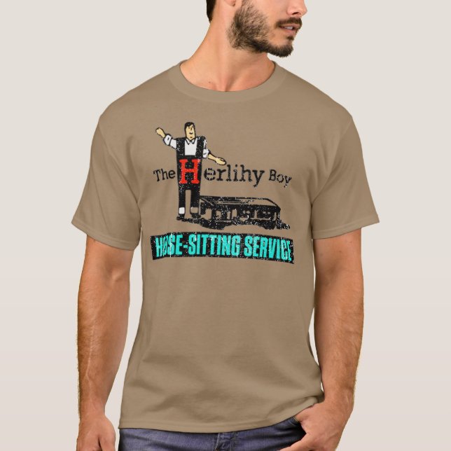Herlihy Boy House-Sitting Services T-Shirt (Front)