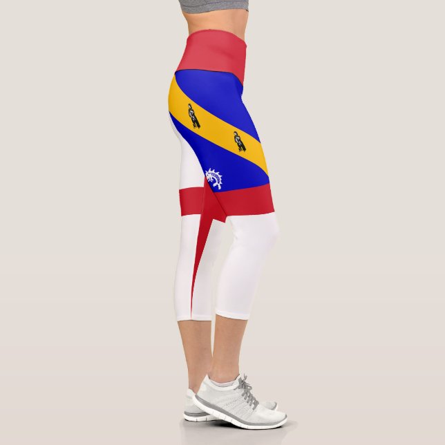 Herm Flag Capri Leggings (Right)