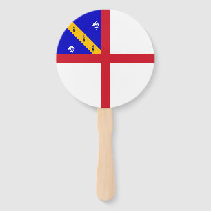 Herm Flag Hand Fan