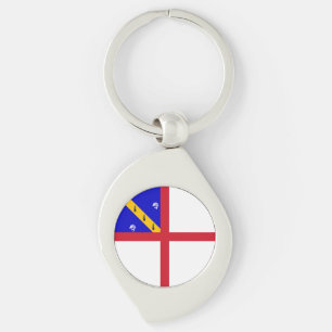 Herm Flag Key Ring
