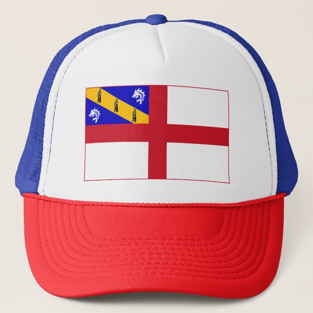 Herm Flag Trucker Hat (Front)