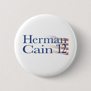 Herman Cain 2012 6 Cm Round Badge