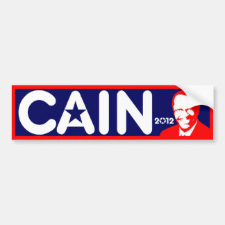 Herman Cain 2012 Bumper Sticker
