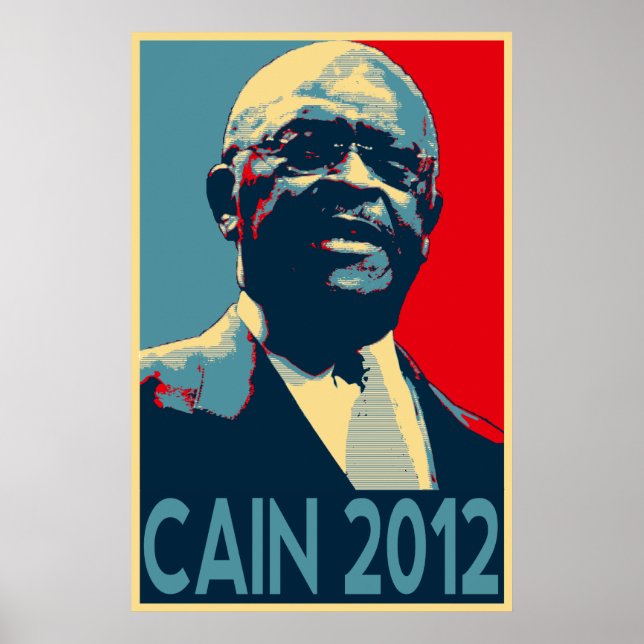 Herman Cain 2012 Poster (Front)