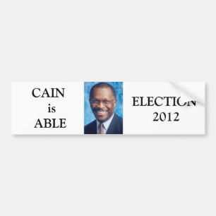 Herman Cain Bumper Sticker