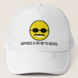Herman Cain for President 2012 Happiness Trucker Hat