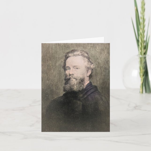 Herman Melville – Author Card (Front)