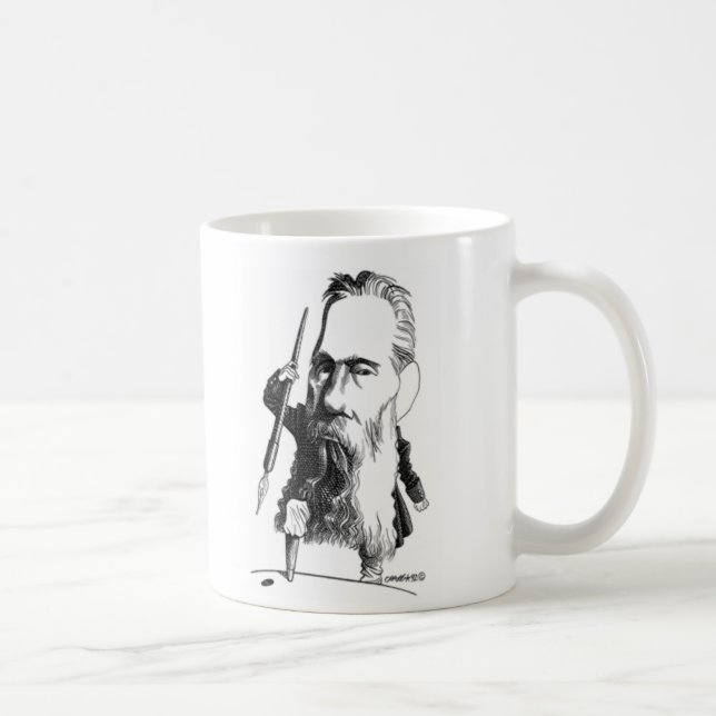Herman Melville Mug (Right)