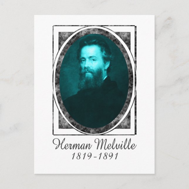 Herman Melville Postcard (Front)