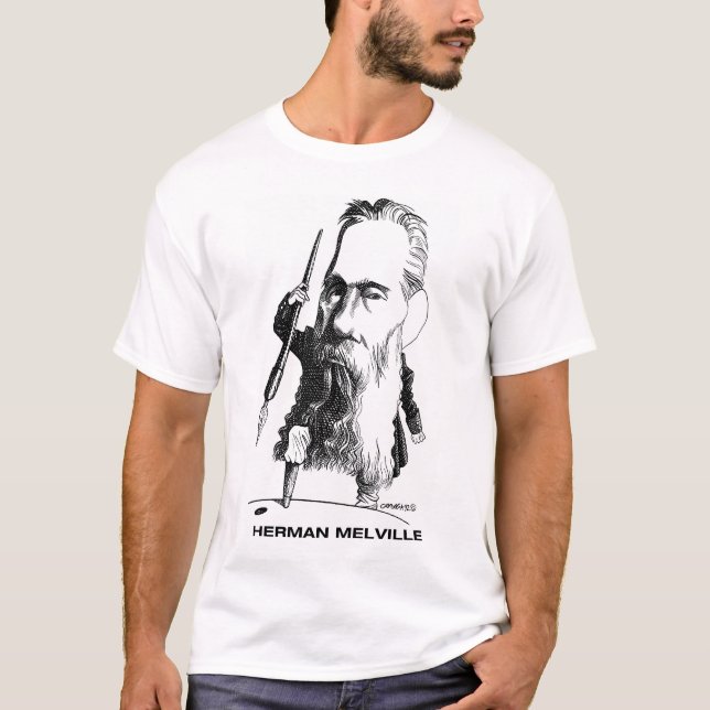 Herman Melville T-Shirt (Front)