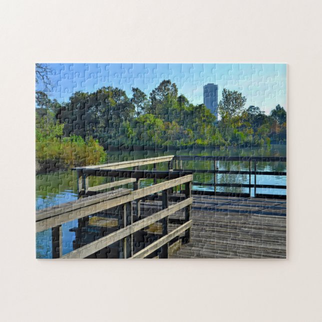 Herman Park Houston Texas. Jigsaw Puzzle (Horizontal)
