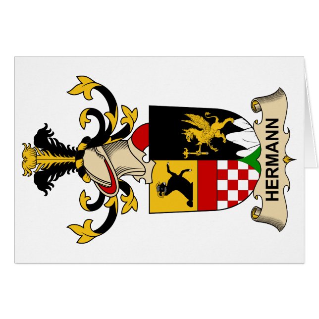 Hermann Family Crest (Front Horizontal)