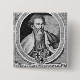 Hermann of Salza 15 Cm Square Badge