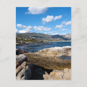 Hermanus coastline postcard