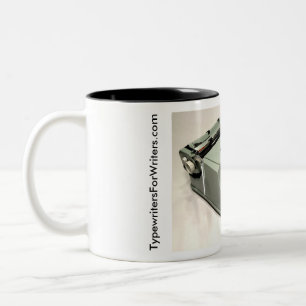 Hermes 3000 typewriter - 1970 Two-Tone coffee mug