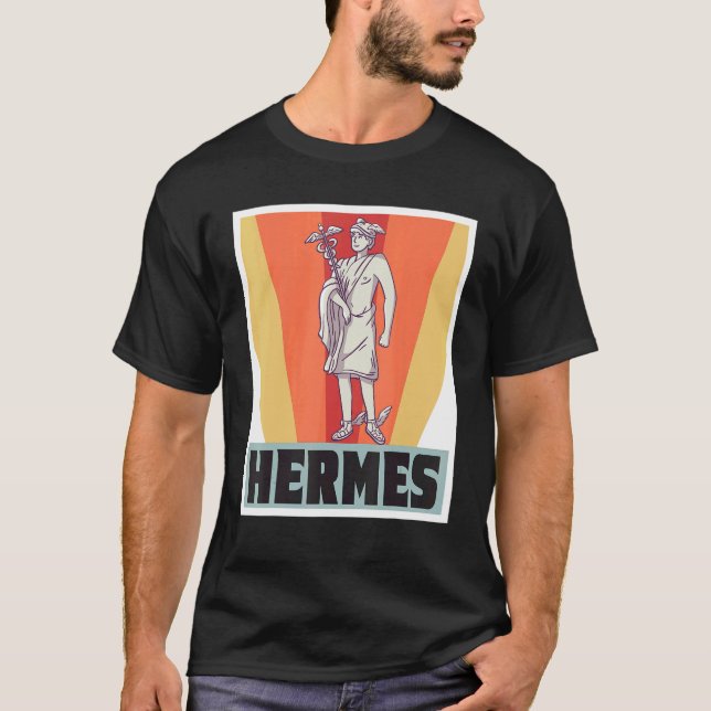 Hermes Greece God Greek Mythology Ancient Greece T-Shirt (Front)