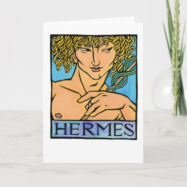 Hermes Greeting Card (Front)