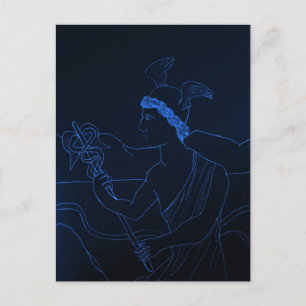 Hermes - The Messenger God Postcard