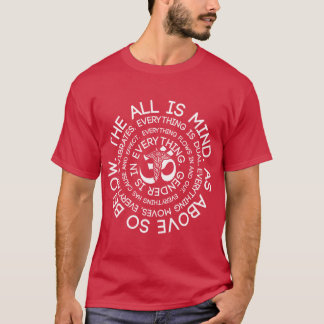 Hermetic Law As Above So Below Esoteric and Spirit T-Shirt