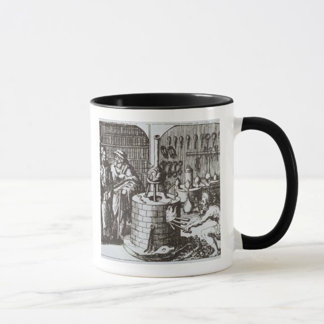 Hermetic Philosophers and an Alchemist, from 'Muse Mug (Right)
