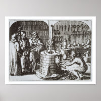 Hermetic Philosophers and an Alchemist, from 'Muse