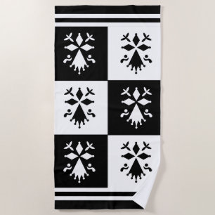 Hermine of Brittany Beach Towel
