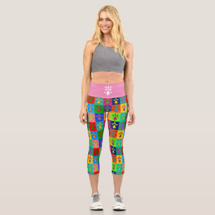 Hermine Pop Capri Leggings