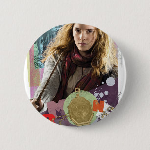 Hermione 14 6 cm round badge