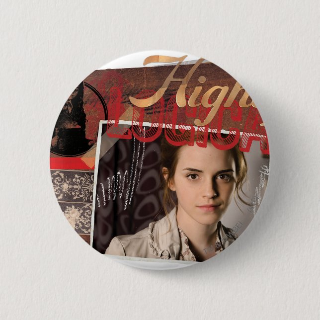 Hermione 8 6 cm round badge (Front)