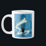 Hermione Granger Patronus Painting Large Coffee Mug<br><div class="desc">Celebrate brilliance, bravery, and unwavering loyalty with this enchanting Hermione Granger™ design. Set within the soaring arches of Hogwarts, Hermione stands poised with wand in hand as her radiant Patronus bursts forward in a sweeping arc of golden light. This artwork captures Hermione’s strength, intelligence, and fearless spirit — a tribute...</div>