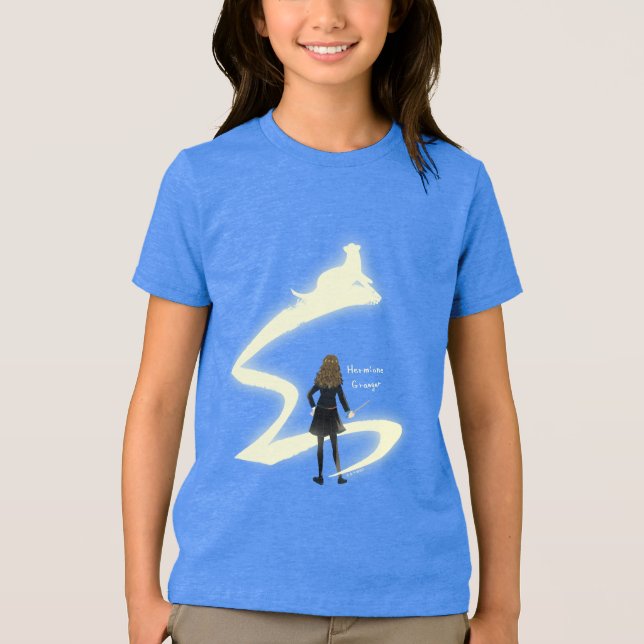 Hermione Granger Patronus Painting Tri-Blend Shirt (Front)