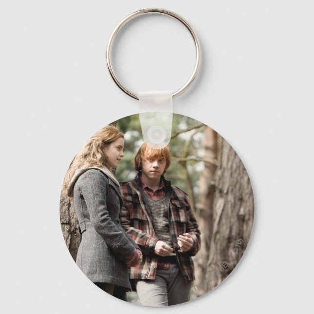 Hermione, Ron, and Harry 2 Key Ring (Front)