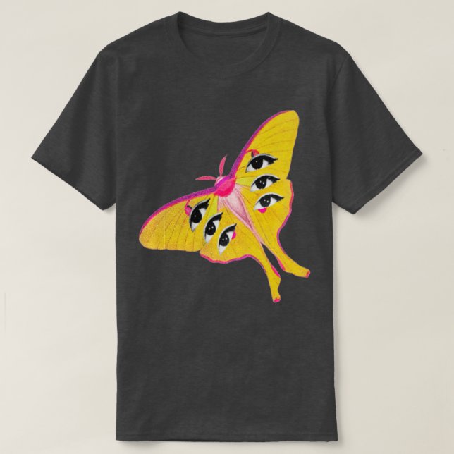 Hermit Butterfly T-Shirt (Design Front)