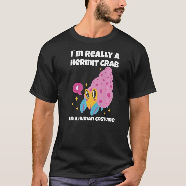 Hermit Crab Girl T-Shirt (Front)