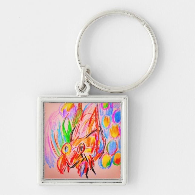 Hermit crab  joy   key ring (Front)