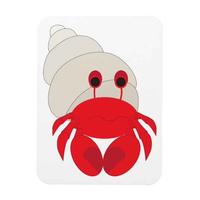 Hermit Crab Magnet (Vertical)