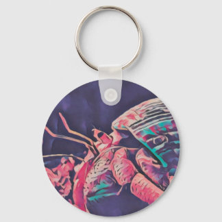 Hermit Crab Necklace Key Ring