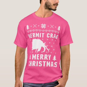 Hermit Crab Ugly Christmas T-Shirt