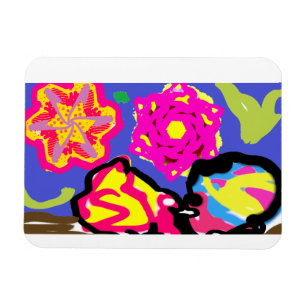 Hermit crabs wedding  magnet