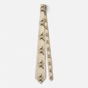 Hermit Thrush from Audubon's Birds of America Tie