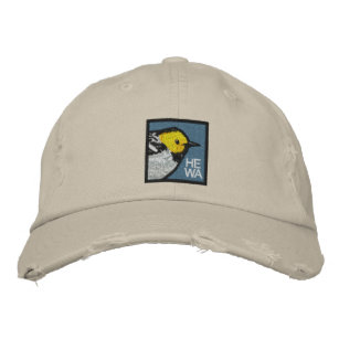 Hermit Warbler Embroidered Hat