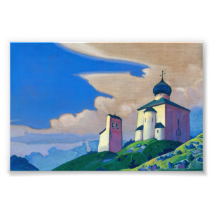 Hermitage of Saint Sergius by Nicholas Roerich Photo Print