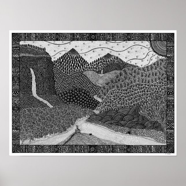 Hermit's Haven Poster (Front)