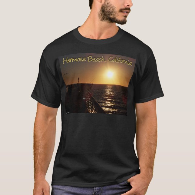 Hermosa Beach, CA T-Shirt (Front)